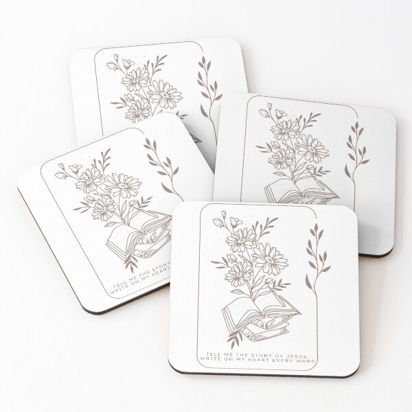 Item preview, Write on My Heart Every Word Floral Books designed and sold by MochaMeli.