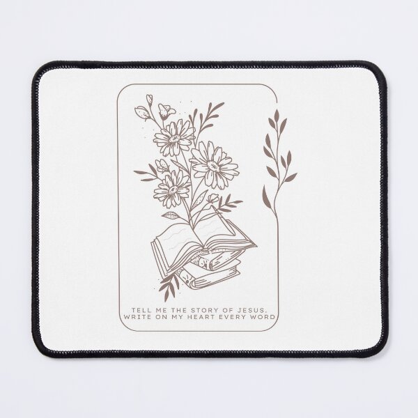 Item preview, Write on My Heart Every Word Floral Books designed and sold by MochaMeli.