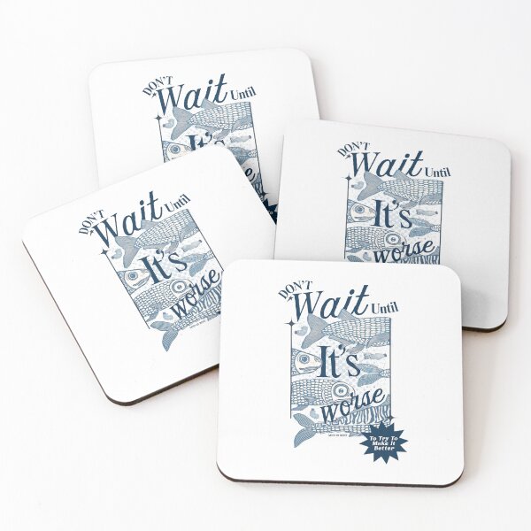 Item preview, Copy of if not now, when? sea aesthetic blue designed and sold by renmei-studios.