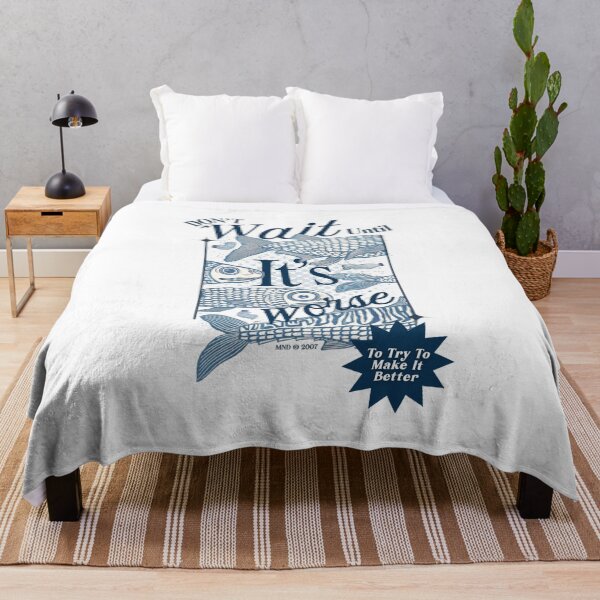 Item preview, Copy of if not now, when? sea aesthetic blue designed and sold by renmei-studios.