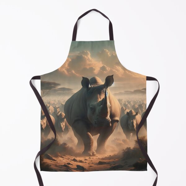 Item preview, Mighty Rhino Stampede Across the Savanna designed and sold by CitrineLinker.