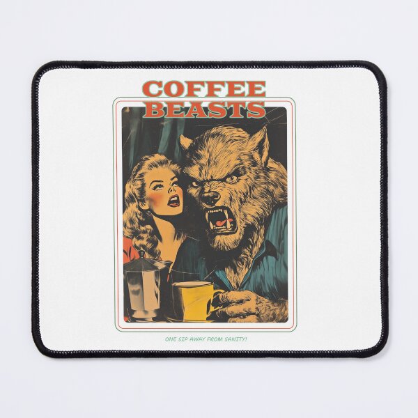 Item preview, "Coffee Beasts" - Unleash Your Inner Beast designed and sold by FusionBreezeBTQ.