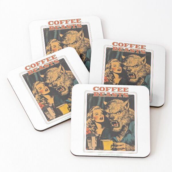 Item preview, "Coffee Beasts" - Unleash Your Inner Beast designed and sold by FusionBreezeBTQ.