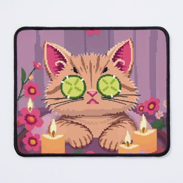 Item preview, Pixel Purrs and Spa Day Bliss designed and sold by NaturePixel.