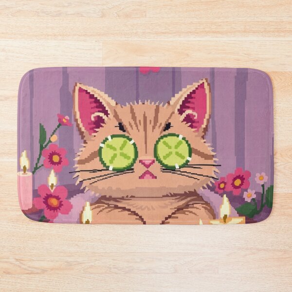 Item preview, Pixel Purrs and Spa Day Bliss designed and sold by NaturePixel.