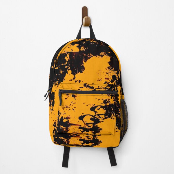 Item preview, Abstract Paint Splatter Orange and Black designed and sold by Jessica Erin.