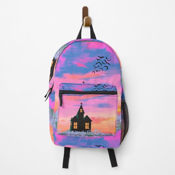 Item preview, Haunted house at sunset designed and sold by SkyisBright.