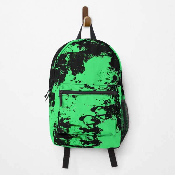 Item preview, Abstract Paint Splatter Green and Black designed and sold by Jessica Erin.