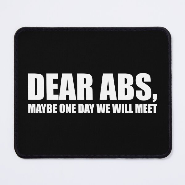 Item preview, Dear Abs, Maybe One Day We Will Meet designed and sold by mhernaevily.