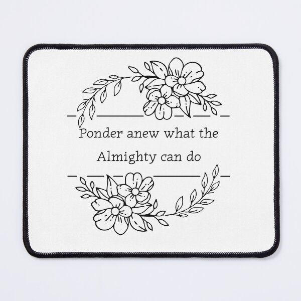 Item preview, Ponder and Praise to The Lord Almighty designed and sold by MochaMeli.