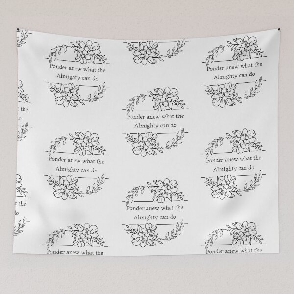 Item preview, Ponder and Praise to The Lord Almighty designed and sold by MochaMeli.