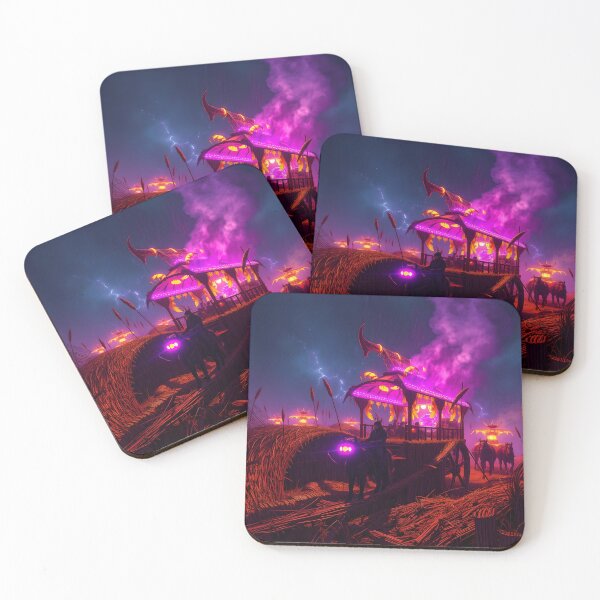 Item preview, Spooky Hayride designed and sold by Paw's Arts.