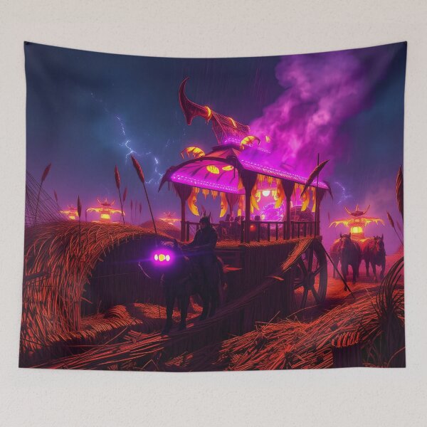 Item preview, Spooky Hayride designed and sold by Paw's Arts.