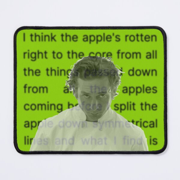 Item preview, The Bear Carmy Brat Apple Album Cover designed and sold by DogWaffle.