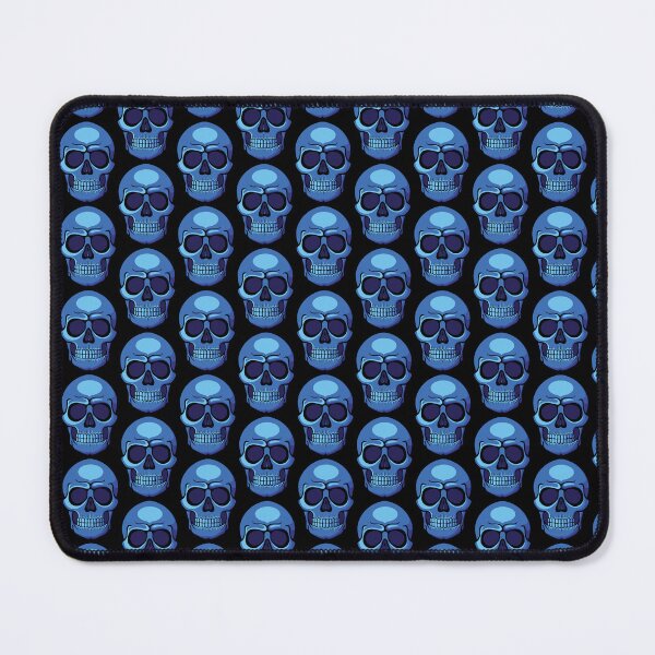 Artikelvorschau, Blauer Totenkopf entworfen und verkauft von Jamie Hocking.