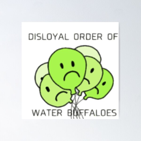 Artikelvorschau, Disloyal Order of Water Buffaloes — The Last Man Song-Lyrics und -Übersetzung entworfen und verkauft von VioletsforRoses.