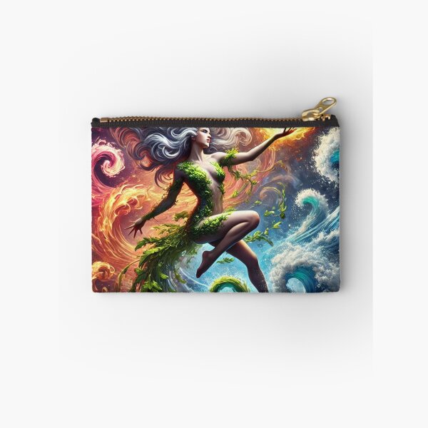Item preview, Elemental Goddess Fantasy Art Print designed and sold by CultDigHoriz.