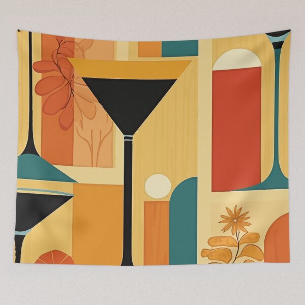 Item preview, Retro Martini At The Speakeasy Lounge designed and sold by taiche.