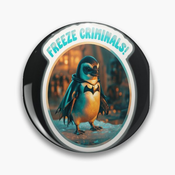 Item preview, Pesto Penguin – Adorable Penguin with a Green Twist designed and sold by Desgin0001.