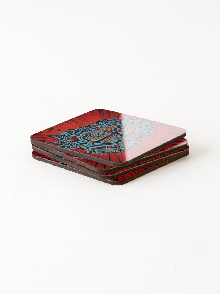 Thumbnail 4 of 5, Coasters (Set of 4), Exploding Anchor designed and sold by marcusbeaubier.