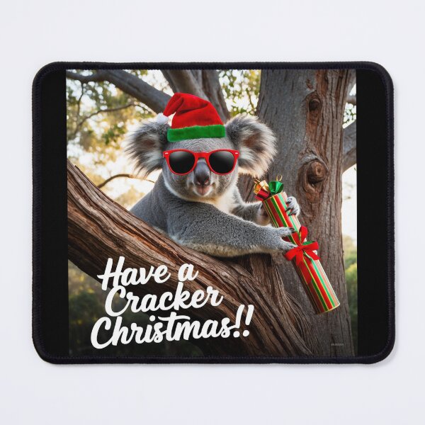 Item preview, A koala cutie sending Christmas wishes! designed and sold by BrenBub.