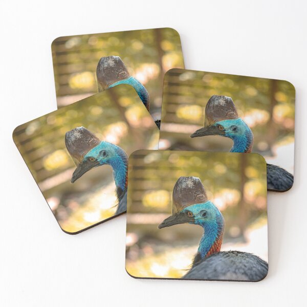 Item preview, Southern Cassowary Portrait – Vibrant Australian Wildlife Photography Print designed and sold by AvianAdventures.