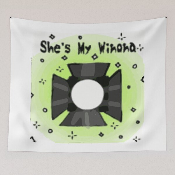 Item preview, She's My Winona Lyrics designed and sold by VioletsforRoses.