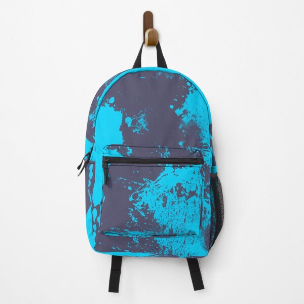 Item preview, Abstract Paint Splatter Blue Grey and Light Blue designed and sold by Jessica Erin.