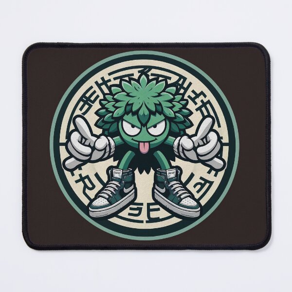 Item preview, Edgy Green Creature with Sneakers | Cool Cartoon Street Style designed and sold by GALUMARKET.