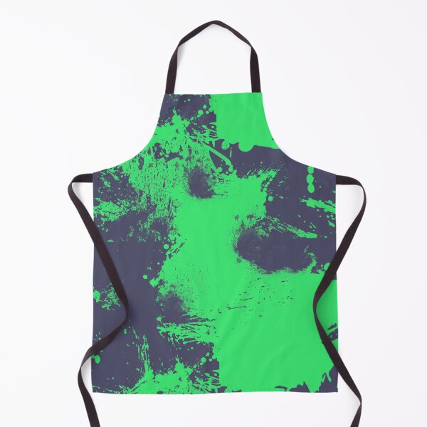 Item preview, Abstract Paint Splatter Blue Grey and Green designed and sold by Jessica Erin.