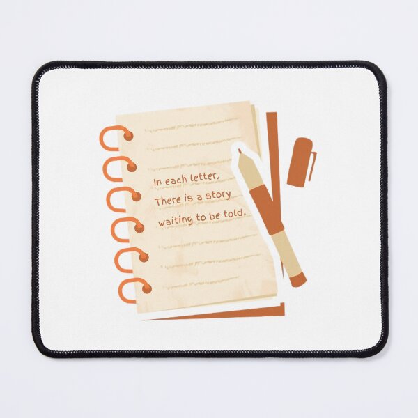 Item preview, Inspirational Notebook and Pen : In Each Letter,... designed and sold by InkFool.