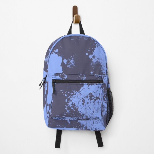 Item preview, Abstract Paint Splatter Blue Grey and Pastel Blue designed and sold by Jessica Erin.
