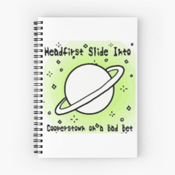 Item preview, Headfirst Slide Into Cooperstown Lyrics designed and sold by VioletsforRoses.