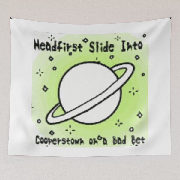 Item preview, Headfirst Slide Into Cooperstown Lyrics designed and sold by VioletsforRoses.