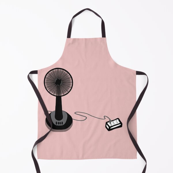 Item preview, Doodle line drawing of a fan with a plug on a transparent background designed and sold by nongsao4.