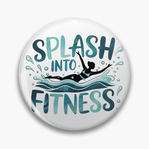 Item preview, Splash into Fitness designed and sold by CooperApe.