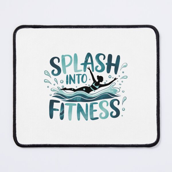 Item preview, Splash into Fitness designed and sold by CooperApe.