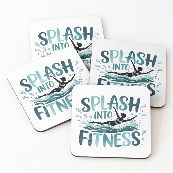 Item preview, Splash into Fitness designed and sold by CooperApe.