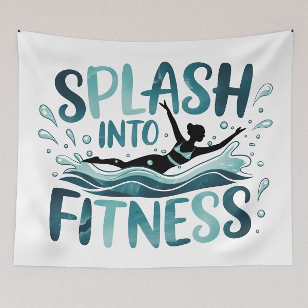 Item preview, Splash into Fitness designed and sold by CooperApe.