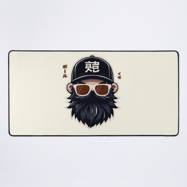 Item preview, Bearded Guy with Sunglasses and Cap | Cool Cartoon Design designed and sold by IAPICTURE.