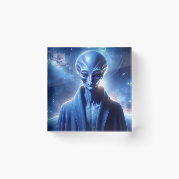 Item preview, Robed Arcturian - Cosmic Wisdom and Celestial Guardianship designed and sold by Te-Ane.