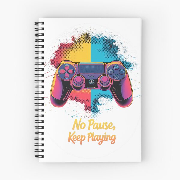 Item preview, No Pause Keep Playing Retro Gaming Style designed and sold by imbakrastavac.