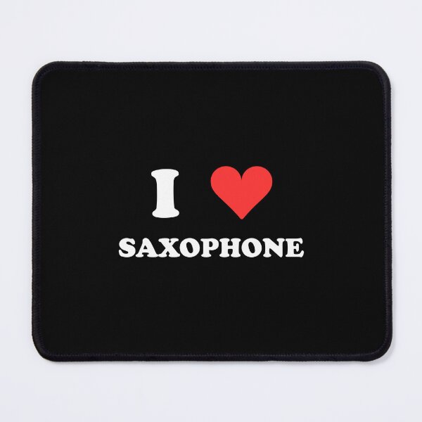 Item preview, I love saxophone tenor saxophone designed and sold by Inspirationmotivation.