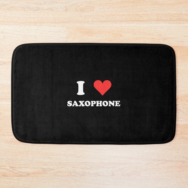 Item preview, I love saxophone  tenor saxophone designed and sold by Inspirationmotivation.