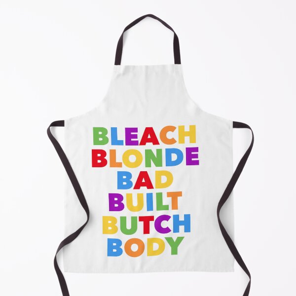 Item preview, Bleach blonde bad built butch body multicolor designed and sold by Tinybluebird.
