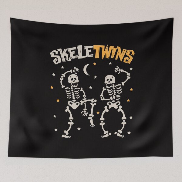 Item preview, Twins Halloween Matching Skeletwins Funny Dancing Skeletons designed and sold by Crazyartist555.