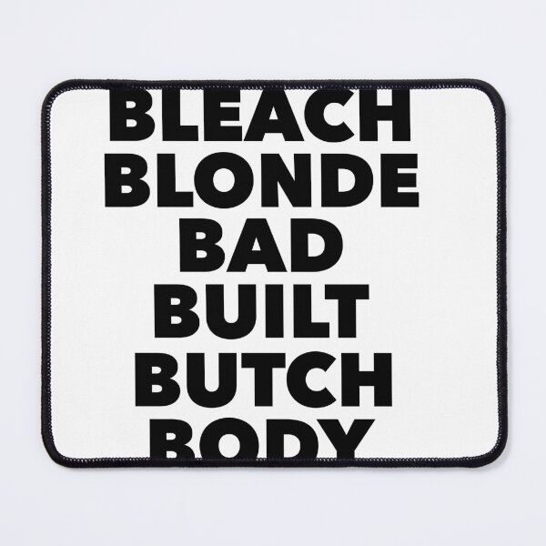Item preview, Bleach blonde bad built butch body designed and sold by Tinybluebird.
