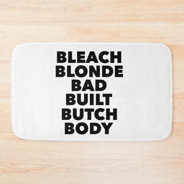Item preview, Bleach blonde bad built butch body designed and sold by Tinybluebird.