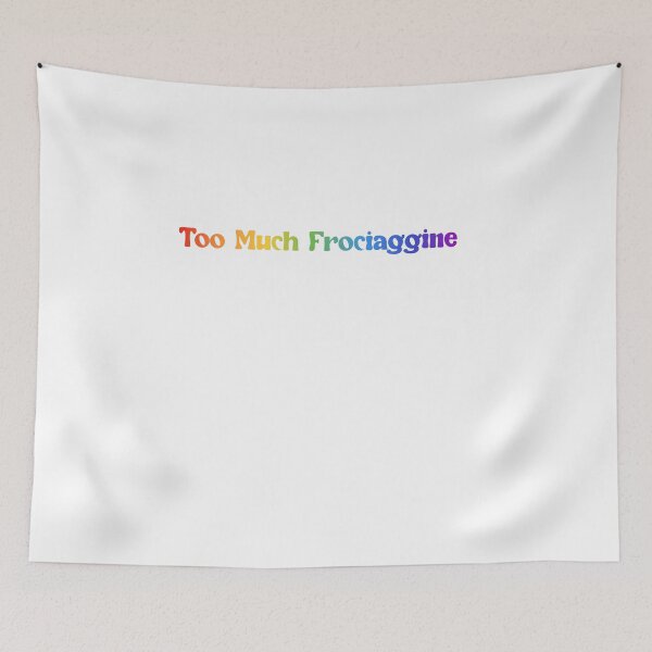 Item preview, Homophobic pope,too much frociaggine Pride rainbow designed and sold by Tinybluebird.