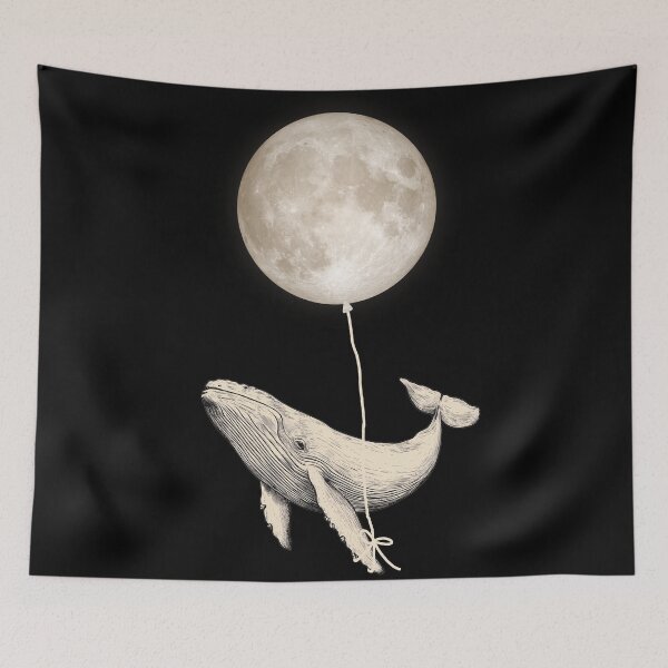 Item preview, The Whale & The Moon designed and sold by Gypsy  Queen.